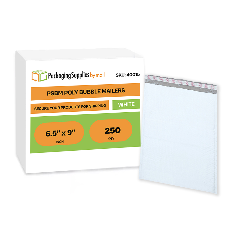 Poly Bubble Mailers - #0 - 6.5