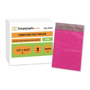 Pink Poly Mailer - 7.5