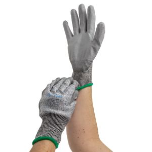 PU Dipped Cut Resistant Gloves - Small - 12 Pairs