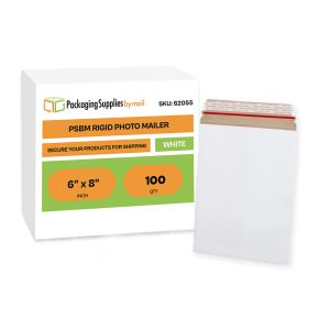 White Rigid Photo Mailers - 6