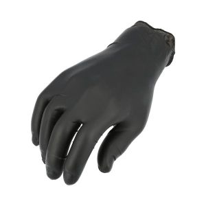 Black Medical Exam Nitrile Gloves