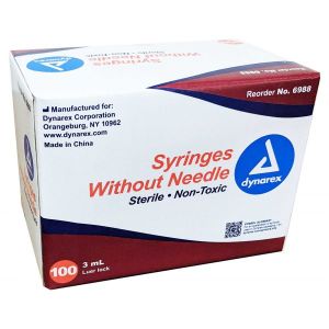 Syringes without Needle