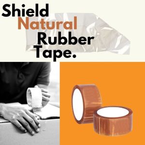 Shield Natural Rubber Carton Sealing Tape
