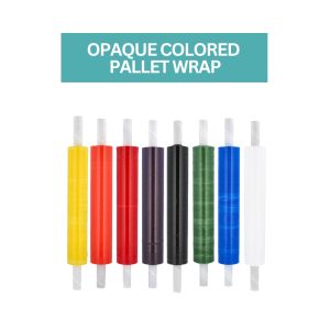 Opaque Colored Pallet Wrap