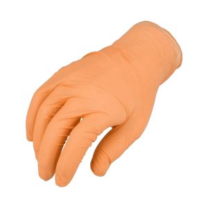 Orange Nitrile Gloves - Powder-Free - 5 Mil - Medium - 1000 Pieces = 10 Boxes