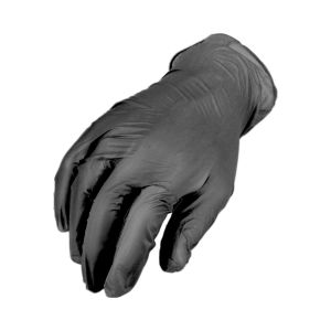 Black Synthetic-Vinyl Gloves