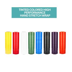 Tinted Colored High Performance Hand Stretch Wrap