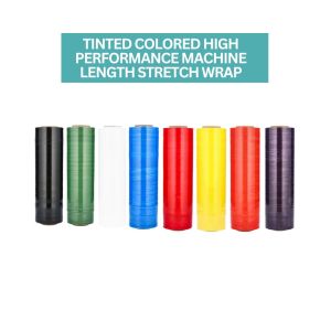 Tinted Colored High Performance Machine Length Stretch Wrap