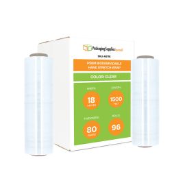 Biodegradable Hand Stretch Wrap 96 Qty