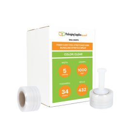 Cast Pre Stretched Mini Bundling Stretch Wrap 432 Qty