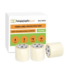 Clear Label Protection Tape 18 Qty