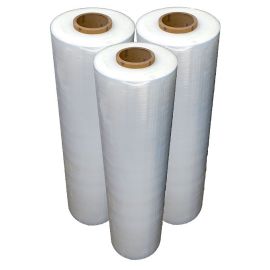 Clear Laundry Wrap Films - Non-PVC - 36" x 4000' x 70 Ga - 15 Rolls/Half Pallet