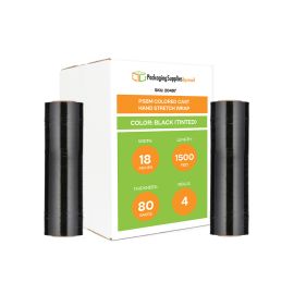 Colored Cast Hand Stretch Wrap Black Tinted 4 Qty