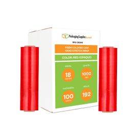 Colored Cast Hand Stretch Wrap Red 192 Qty 100 Gauge