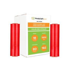 Colored Cast Hand Stretch Wrap Red 192 Qty 80 Gauge