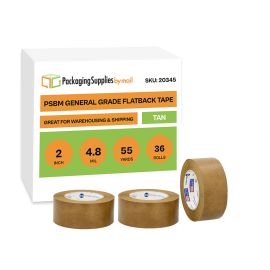 General Grade Flat Back Tape 36 Qty