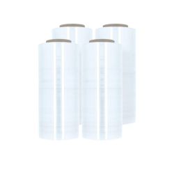 High Performance Hand Stretch Wrap - 56 Gauge - 14" x 1476' - 128 Rolls/Half Pallet