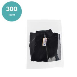 Reclosable Clear Zip Lock Plastic Bags 300 Pieces