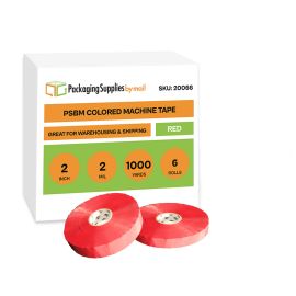 Red Color Machine Length Tape 6 Qty