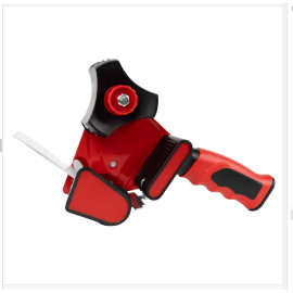 magnetic carton tape dispenser with retractable blade