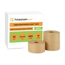 Industrial Reinforced Kraft Paper Tape 10 Qty