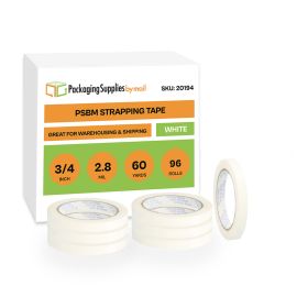 White Strapping Tape 96 Qty