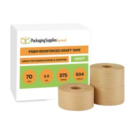 Economy Grade Wolverine kraft tape 504 Qty