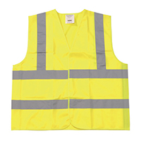 Class II Fluorescent Yellow W/ Silver Reflective Tape