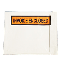 Invoice Enclosed Envelopes - Panel Face