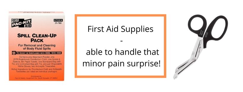 First Aid Room Supplies