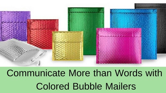 Colored Bubble Mailers
