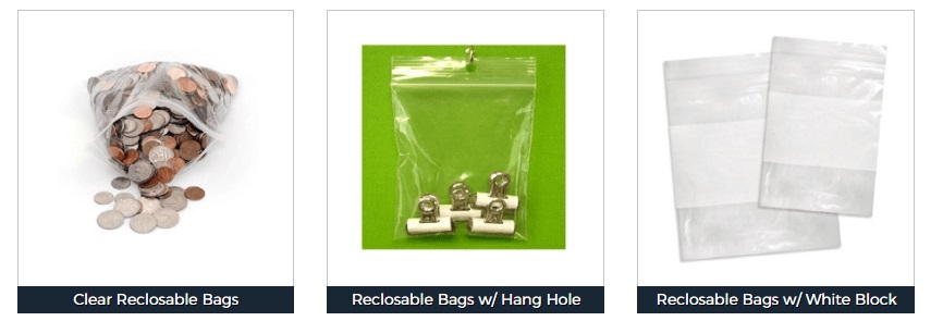 Reclosable Plastic Bags