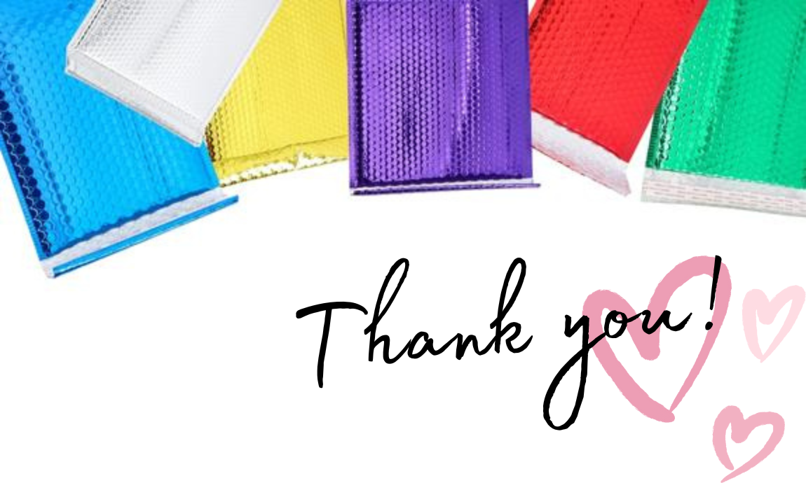 5 Reasons to Say "Thanks" with Glamour Bubble Mailers