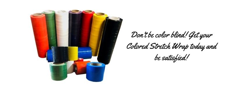 Colored Stretch Wrap