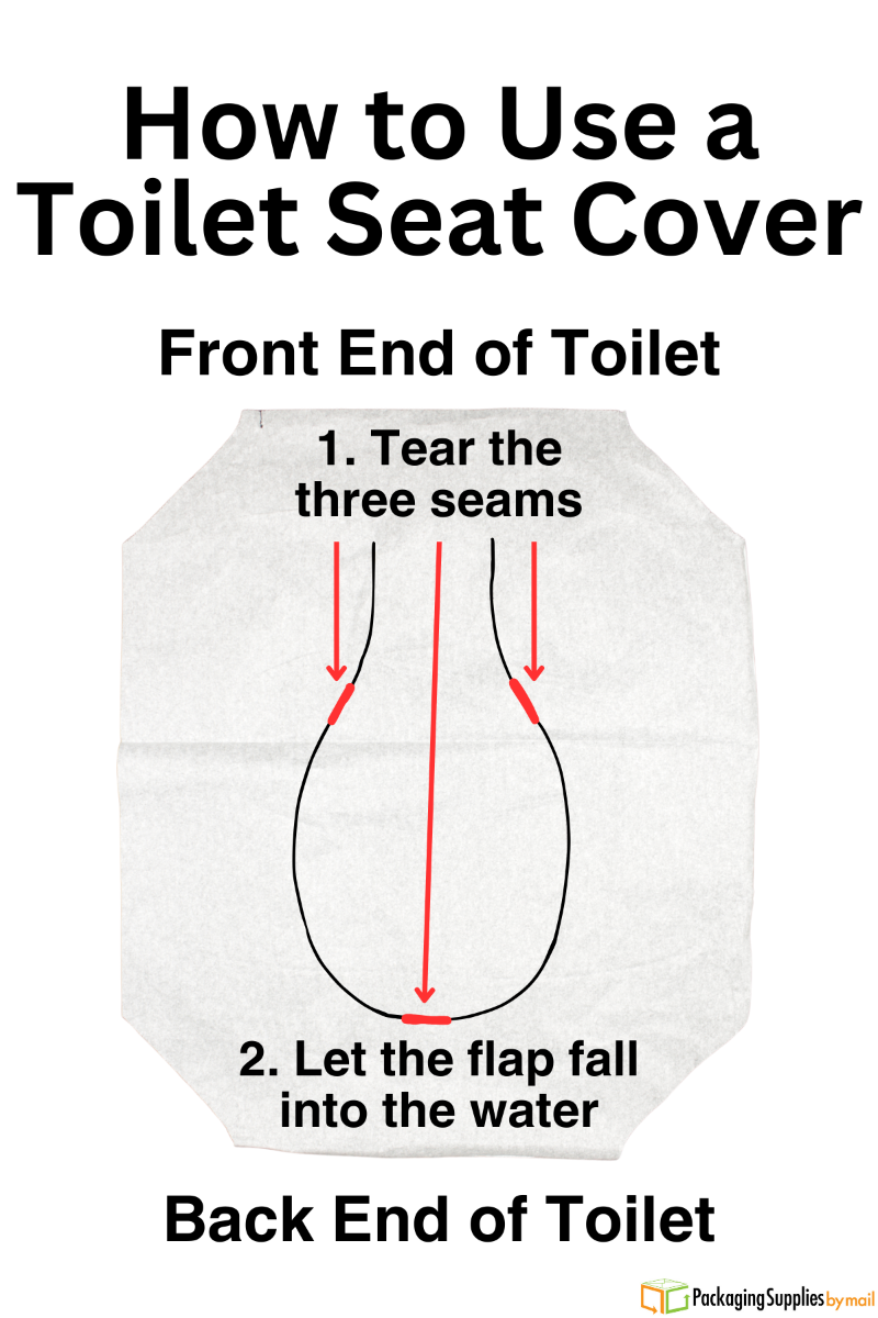 How to Use a Toilet Seat Cover