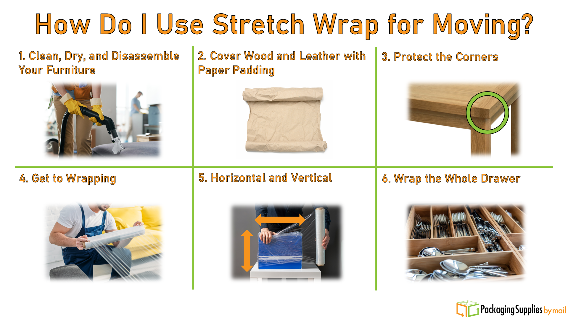 How Do I Use Stretch Wrap for Moving? (part 1)