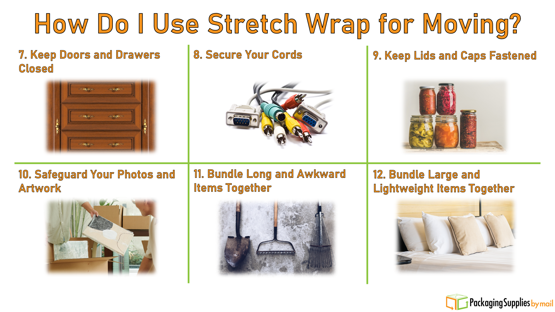 How Do I Use Stretch Wrap for Moving? (part 2)