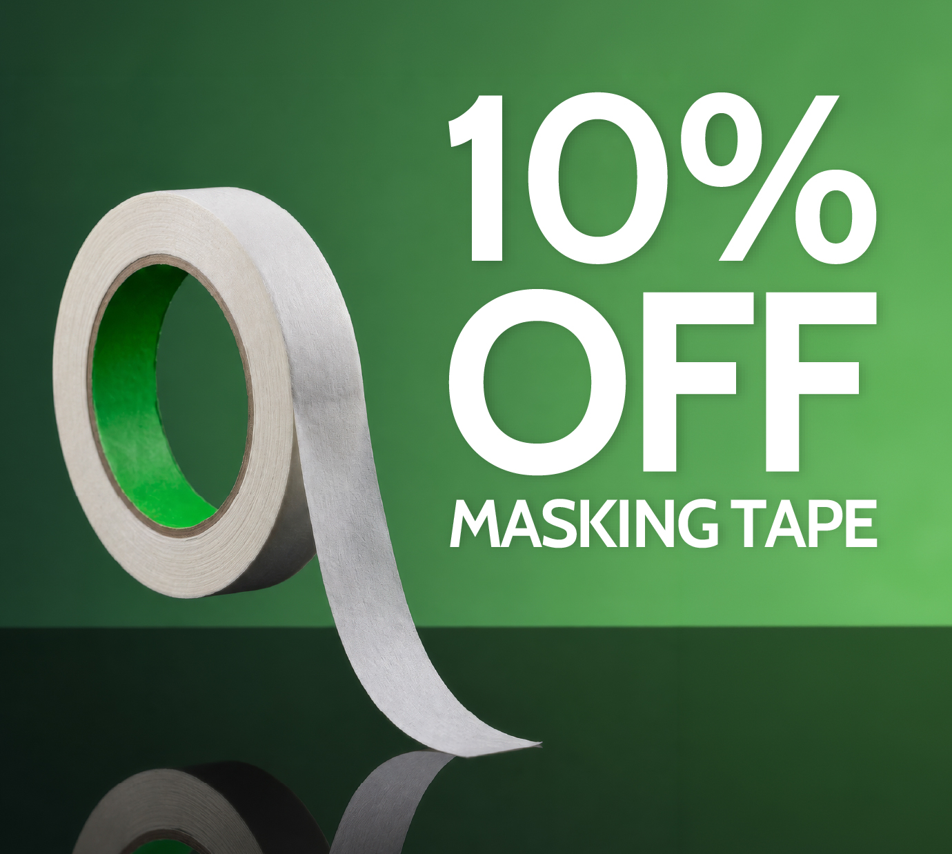 10% off Masking Tape