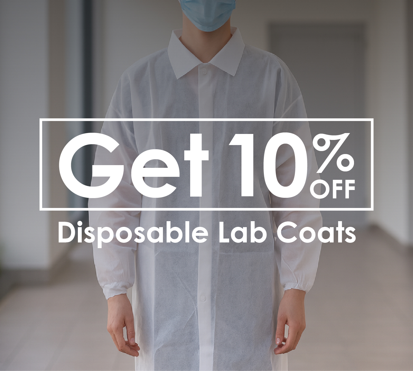 10% Off Disposable Lab Coats