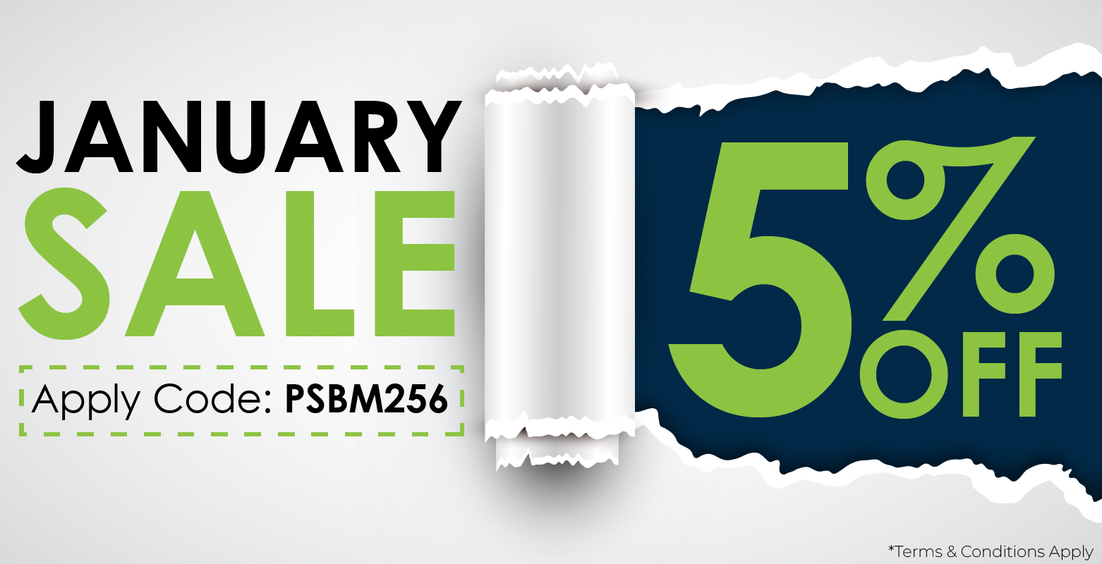 January Sale 5% Off