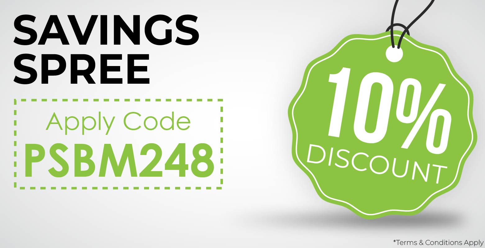10% off with PSBM248
