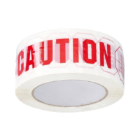 Caution Printed Tape