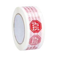 Stop Sign Printed Tape