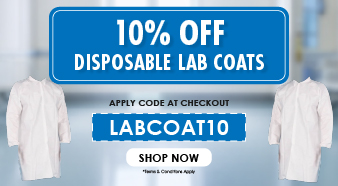 10% Off Disposable Lab Coats